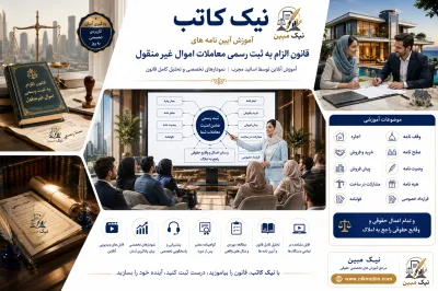 آیین نامه تبصره3  ماده 10 قانون الزام به ثبت رسمی معاملات غیر منقول