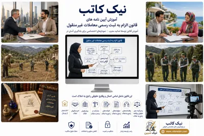 آیین نامه تبصره8 ماده10 قانون الزام به ثبت رسمی معاملات غیر منقول